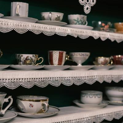 Tea Cup Display Inspiration for a Beautiful Kitchen
